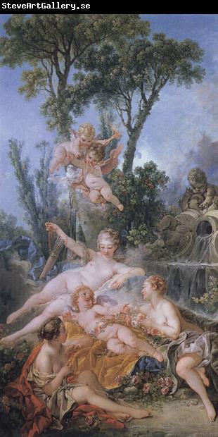 Francois Boucher Cupid a Captive